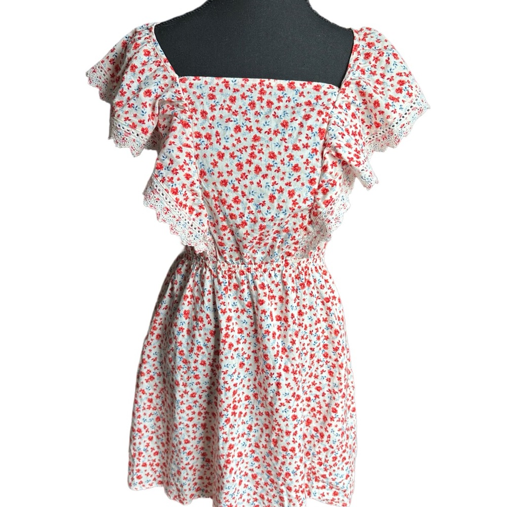Old Navy Floral Ruffle Dress